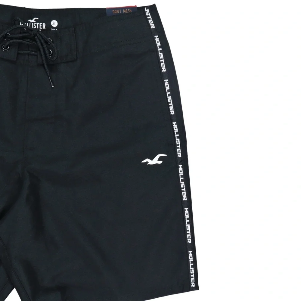 Hollister Men’s Board Short Men’s Size‎ 30 Black 9 Inseam NWT